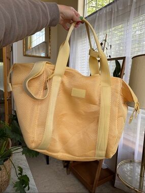 Dagne Dover Landon Carryall in Pollen Air Mesh, Large